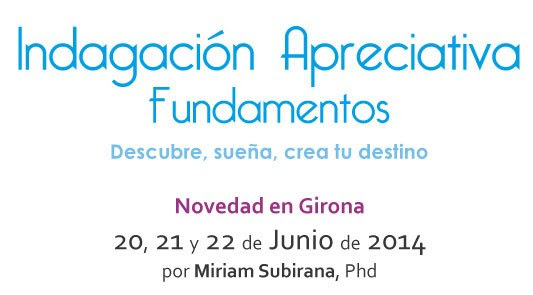 Formación “Indagación Apreciativa” Girona DO_Sinergia